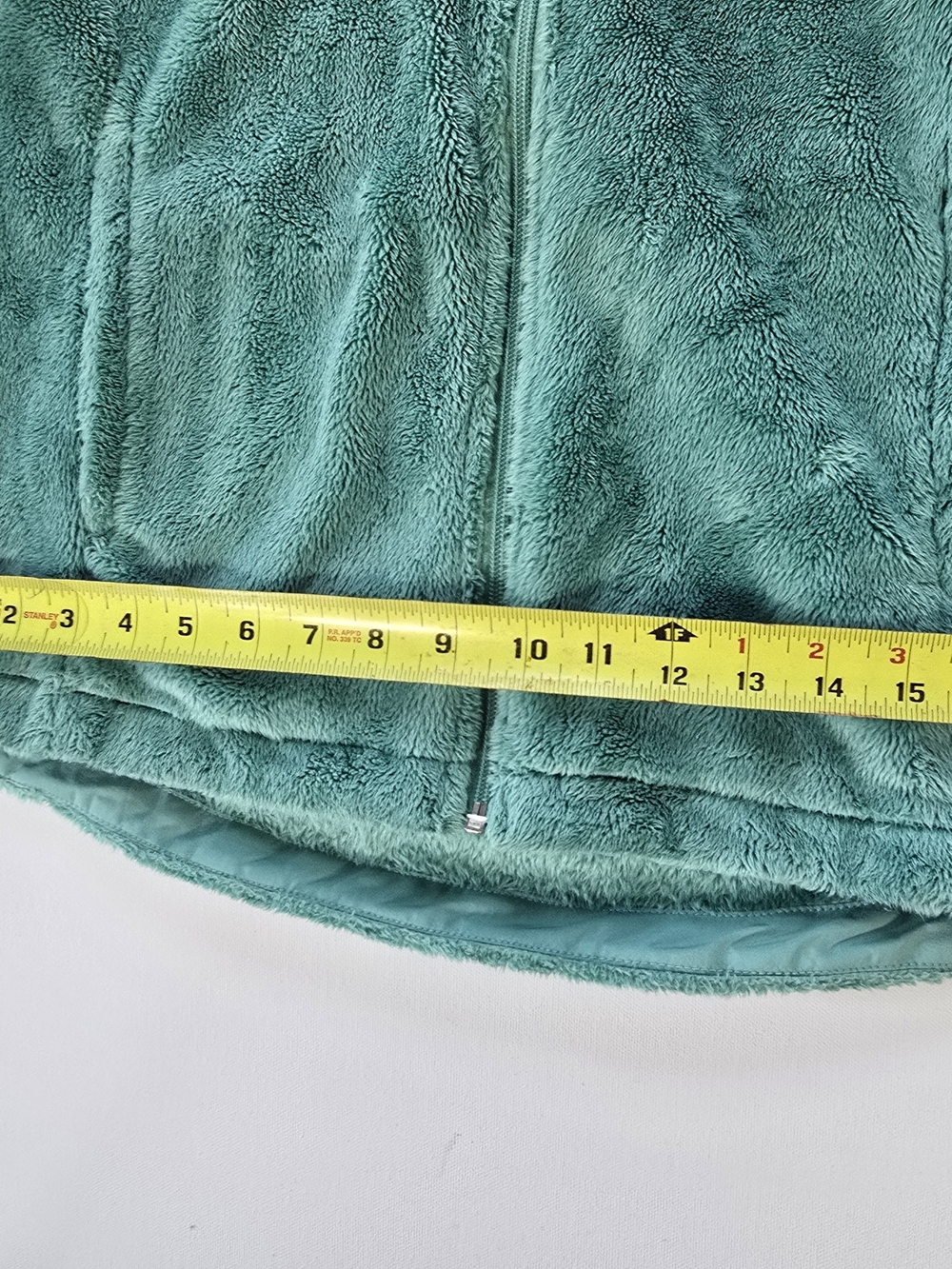 The North Face Cozy Fleece Jacket in Seafoam Green Sz S - Picture 6 of 6